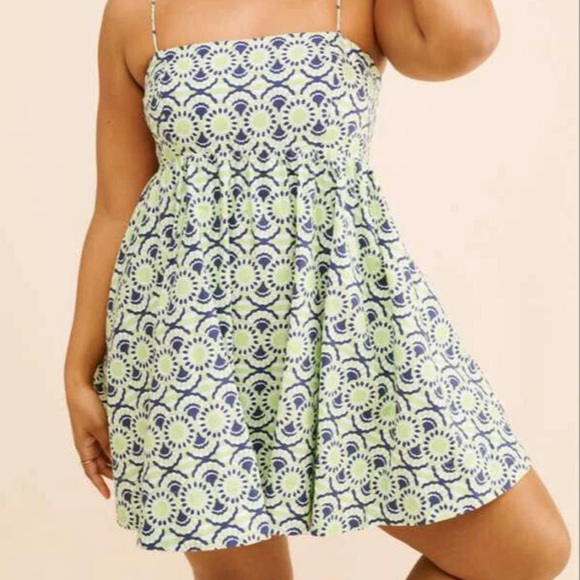 NWT Anthropologie Patterned Sundress - Picture 1 of 7